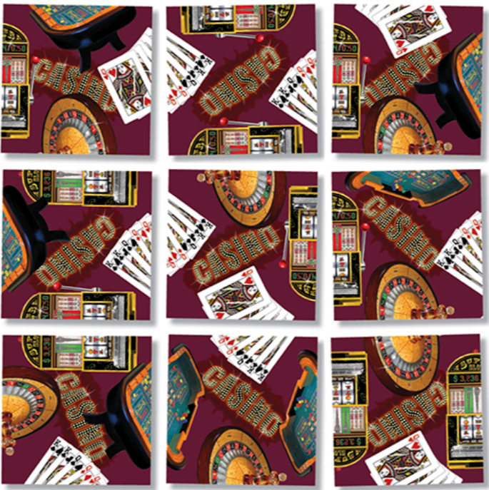 Casino Scramble Squares 4+