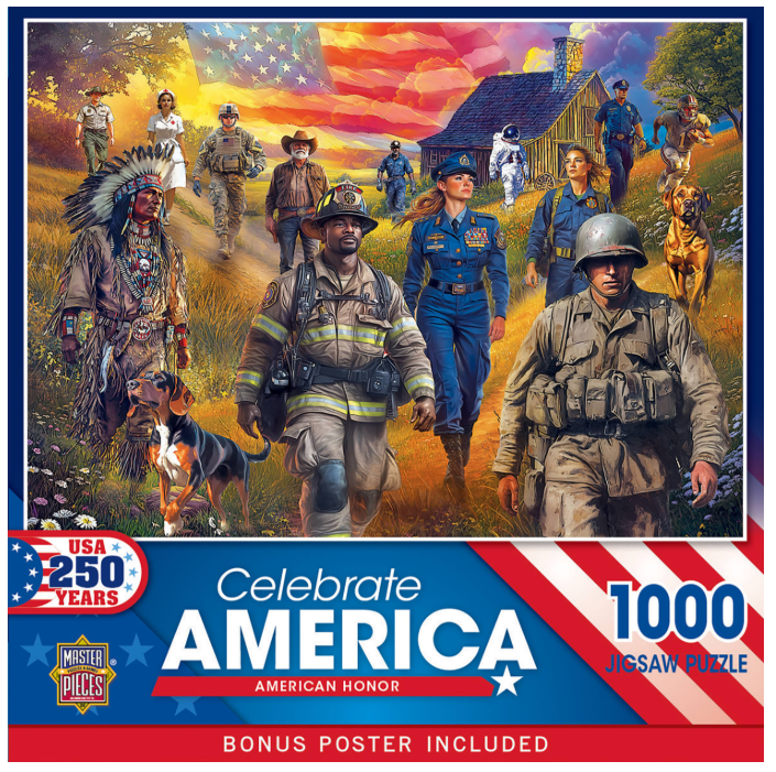 Celebrate America American Honor 1000 Pc