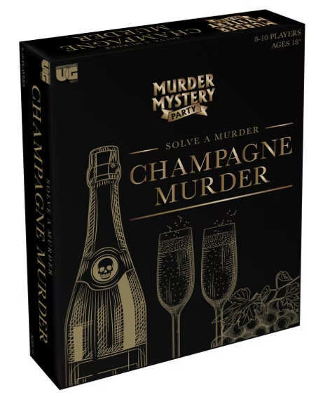 Champagne Murder Mystery Party Event 18+