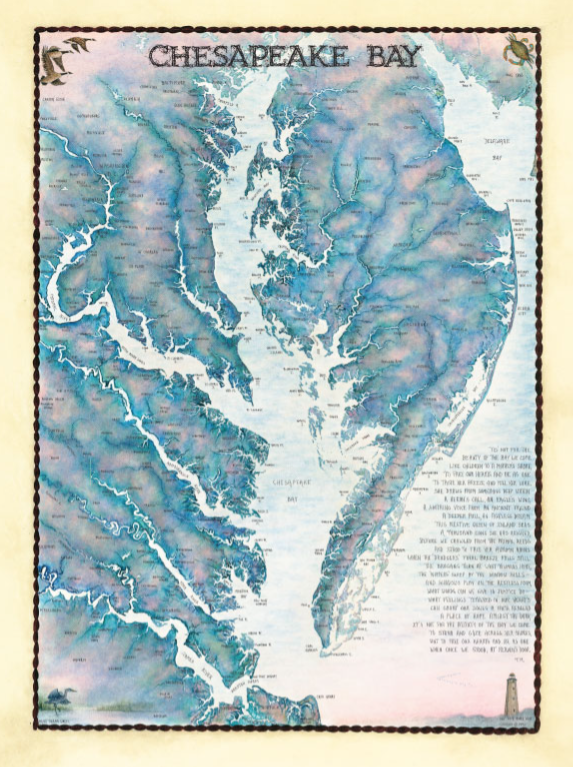 Chesapeake Bay Waterways 550 Pc