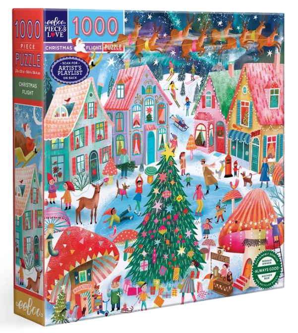 Christmas Flight 1000 pc