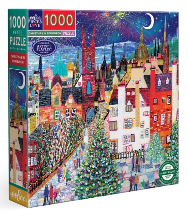 Christmas in Edinburgh 1000 pc