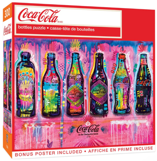 Coca-Cola Bottles 300 Pc Lg