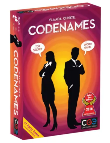 Codenames Game 10+ 2-8 Players