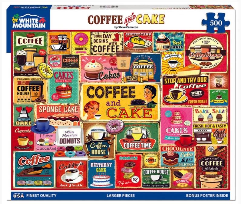 Coffee and Cake 500 Pc