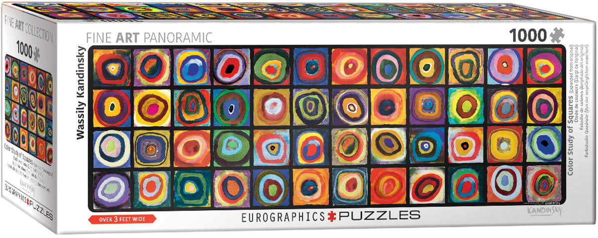 Color Study Of Squares 1000 pc Pano