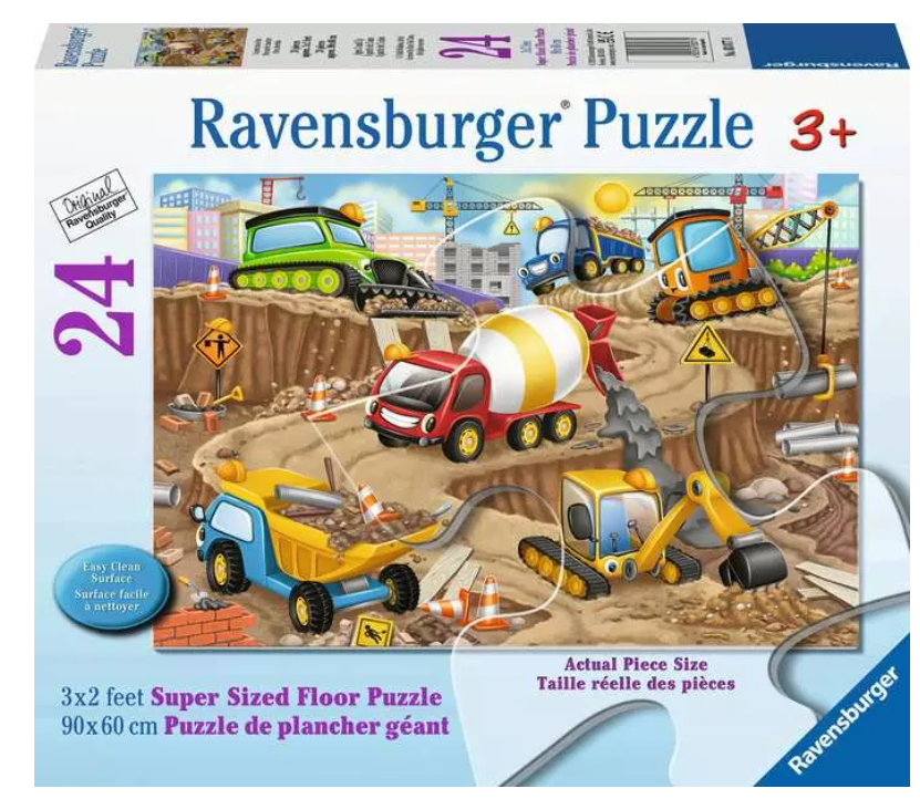 Construction Fun 24 pc