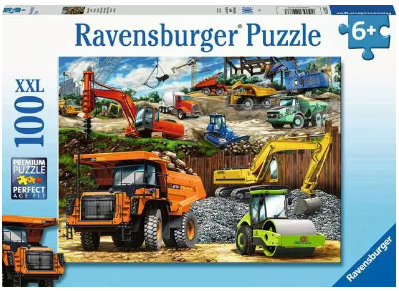 Construction Vehicles 100 pc
