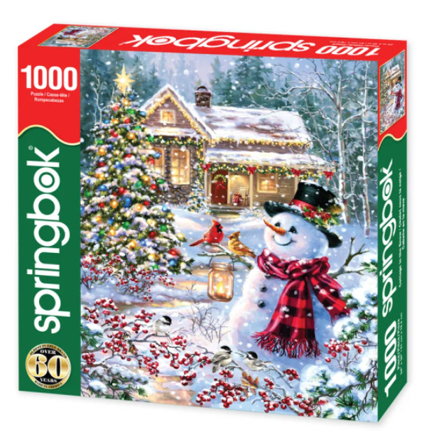 Cottage in the Snow 1000 pc