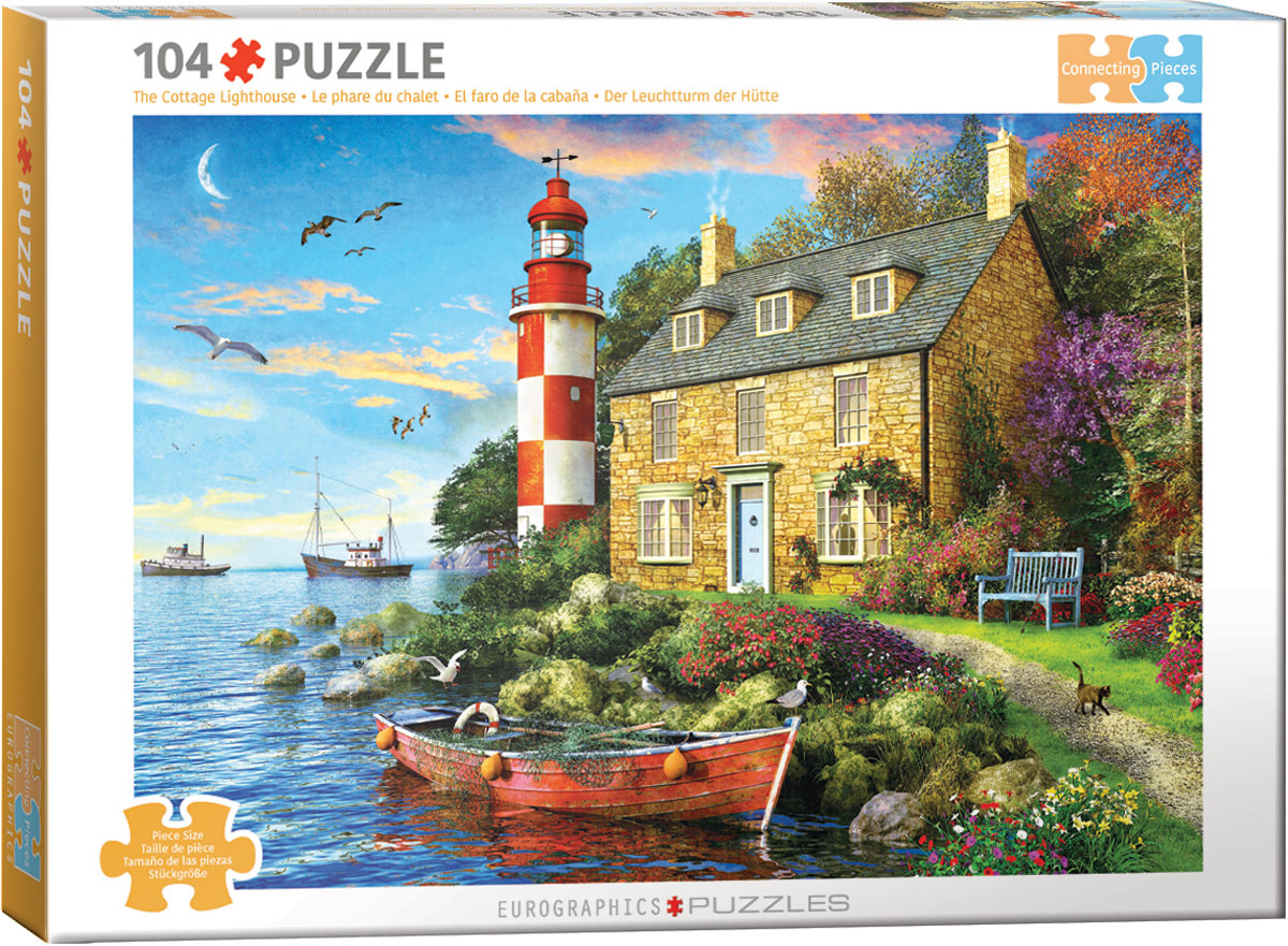 The Cottage Lighthouse 104 pc Large