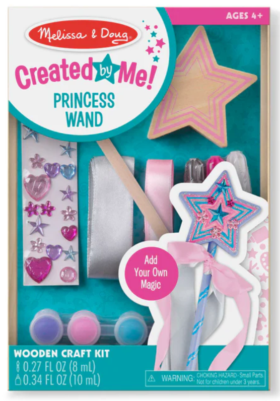 Created by Me Princess Wand craft kit 4+