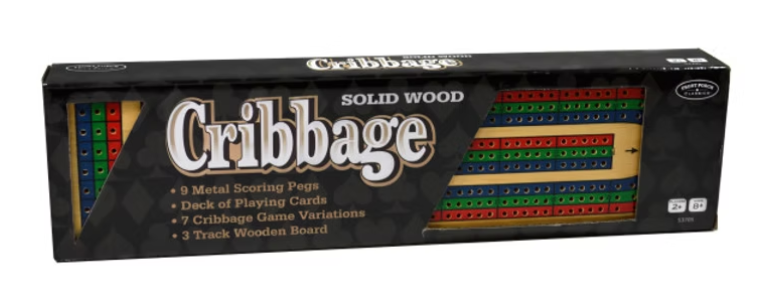 Cribbage Game with Cards 8+ 2-6 payers
