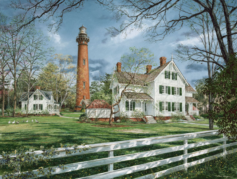 Currituck Lighthouse  550 Pcs