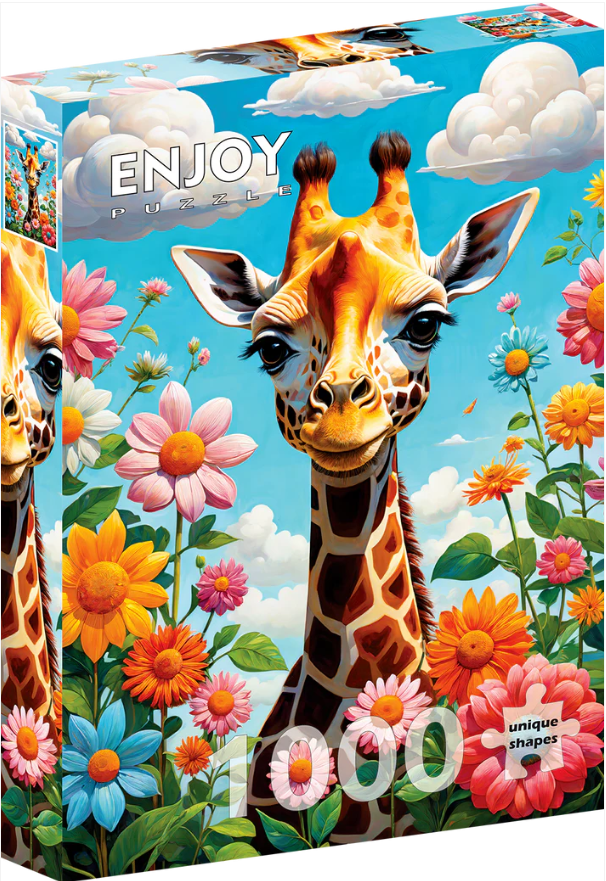 Cute Giraffe 1000 Pc