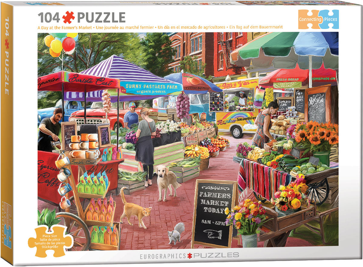 A Day at the Farmers' Market 104 pc Large