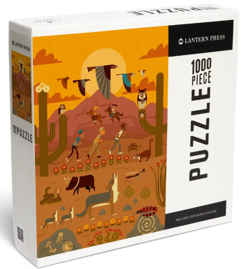 Desert - Daytime - Geometric Environments Series 1000 Pc
