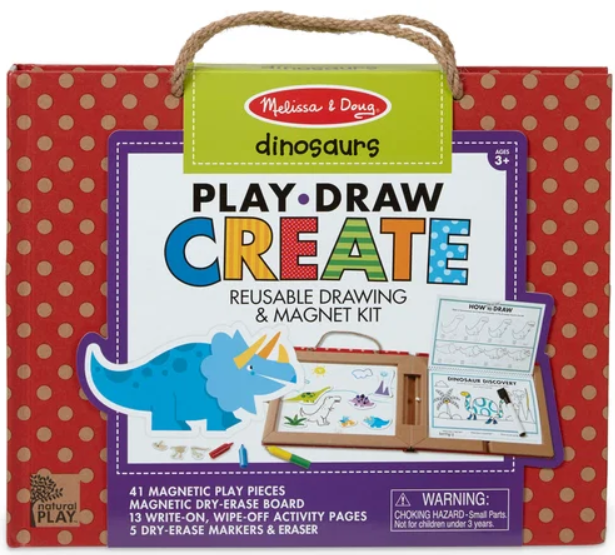 Dinosaurs Play Draw Create 3+