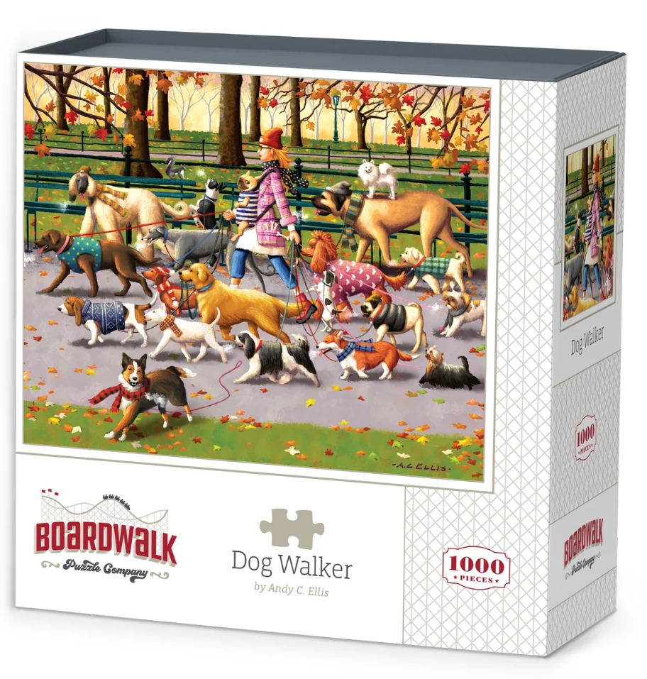 Dog Walker, Animals Collection, pc 1000
