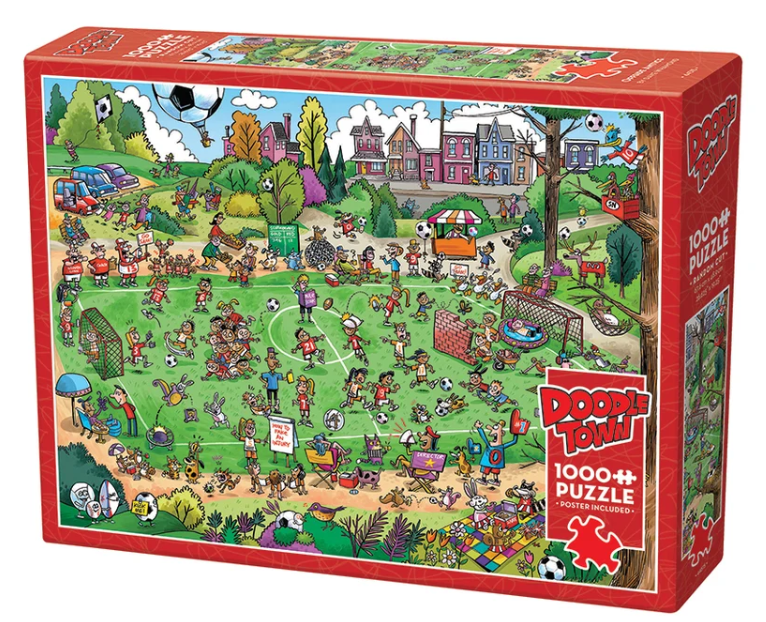 Offside Antics Doodletown 1000 Pc