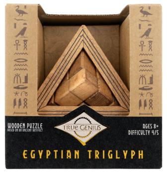Egyptian Triglyph brain teaser 8+