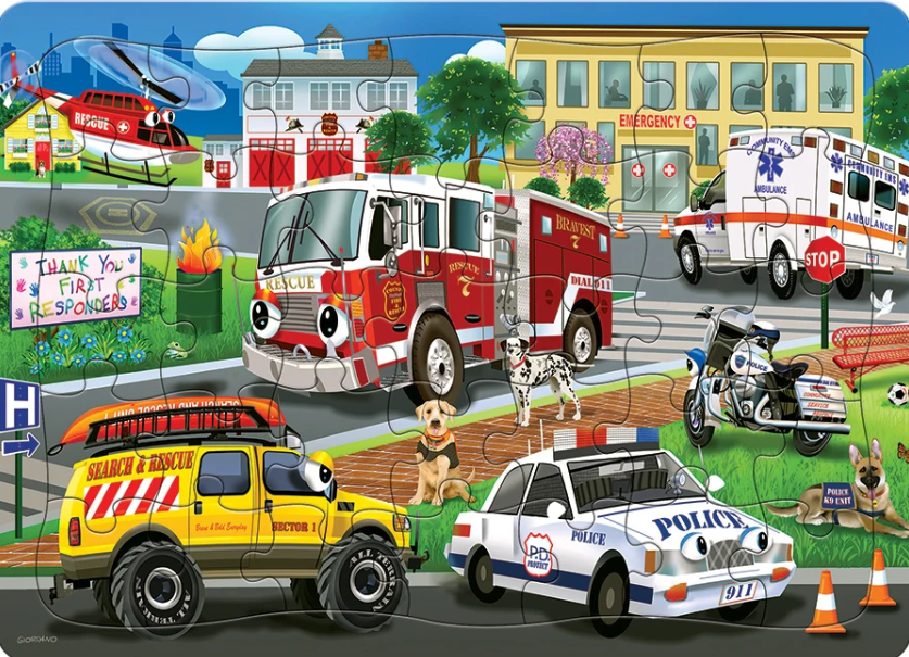 Emergency Response 35 Pc Tray Large Pc 3+