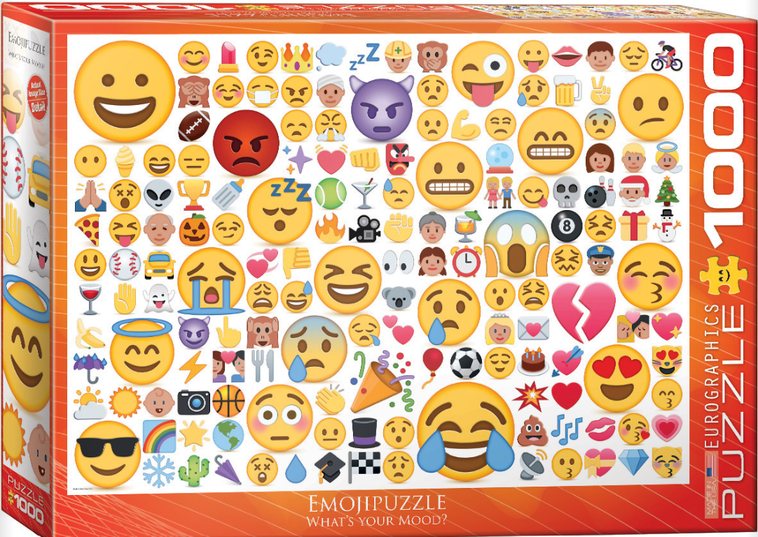 Emojipuzzle Whats Your Mood? 1000 Pc