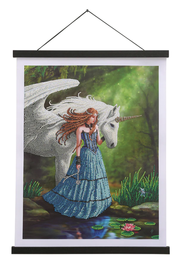 Enchanted Pool Crystal Art Scroll Kit 8+