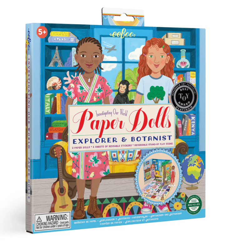 Investigating Our World Explorer & Botanist Paper Dolls 5+