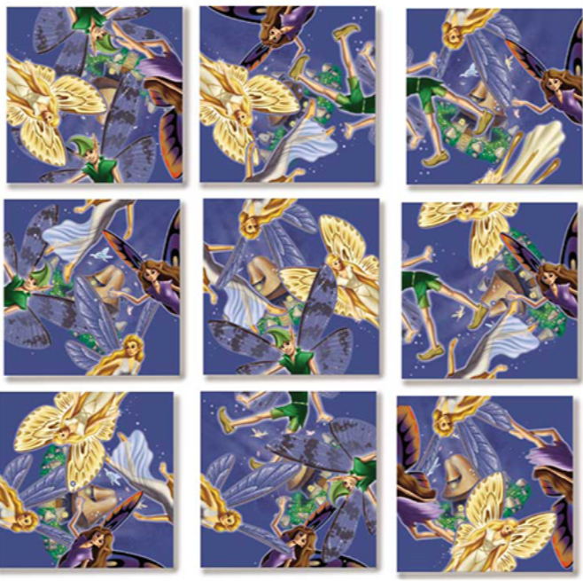 Fairies Scramble Squares 4+