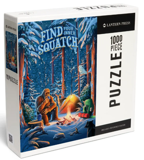 Find Your Inner Squatch - Camping Bigfoot - Outdoor Living Series 1000 pc