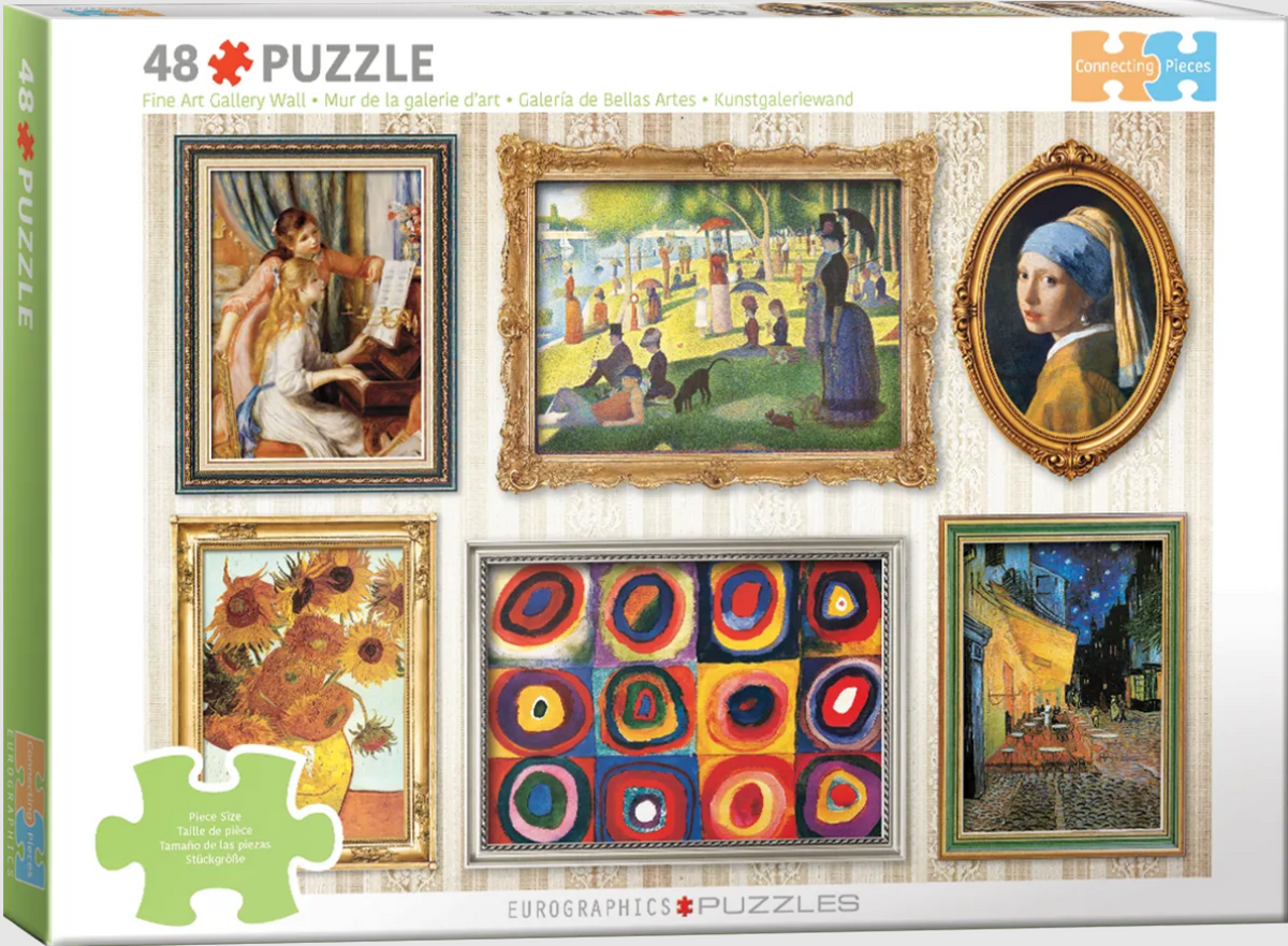 Fine Art Gallery Wall 48 pc Large