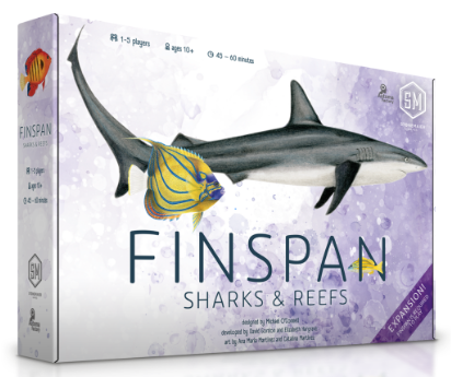 Finspan: Sharks and Reefs Expansion 14+ 1-5 Players