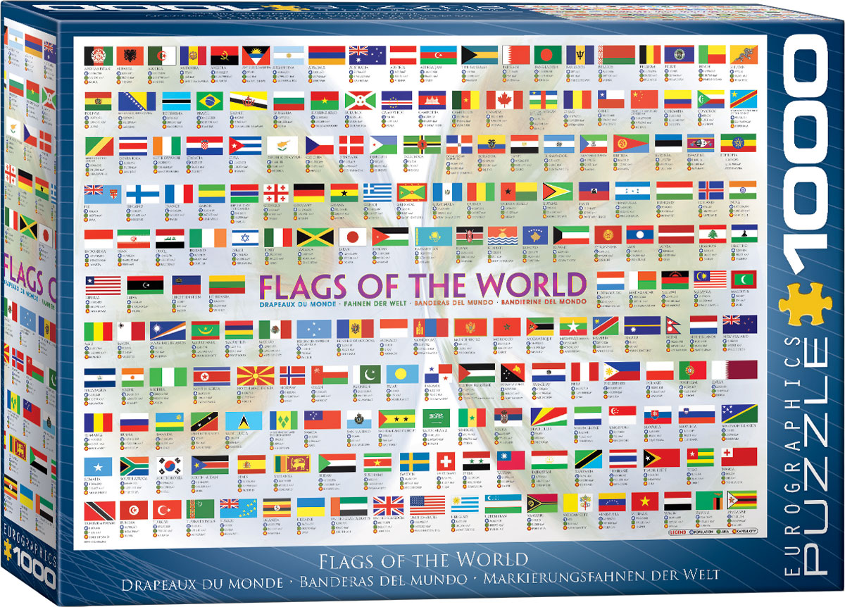 Flags of the World 1000 pc