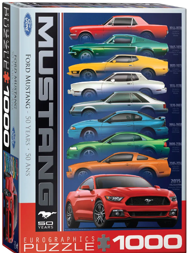 Ford Mustang 50 Years 1000 Pc