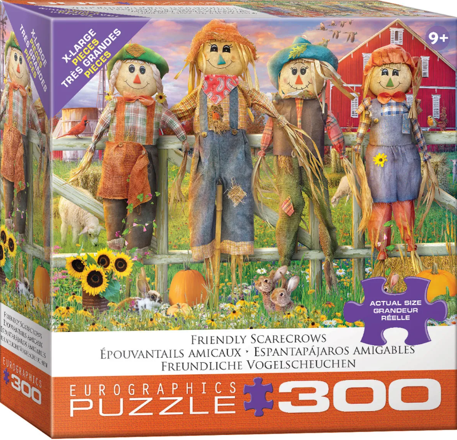 Friendly Scarecrows 300 pc Large