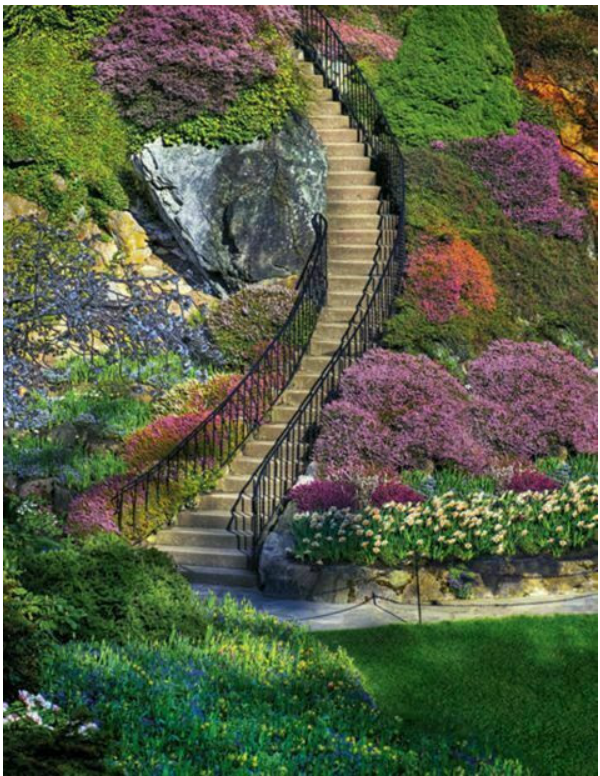 Garden Stairway 350 Pc