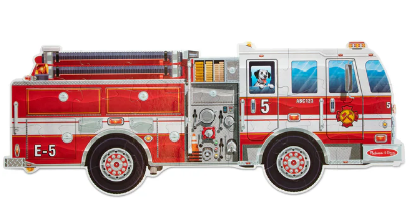 Giant Fire Engine 48 pc floor