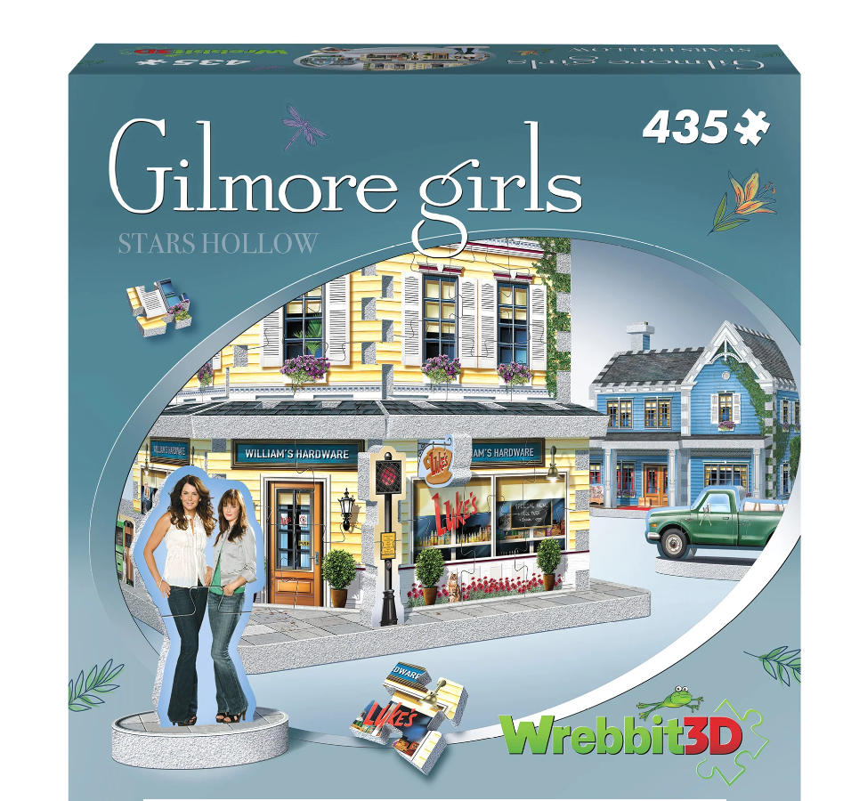 3D Gilmore Girls Stars Hollow 435 pc