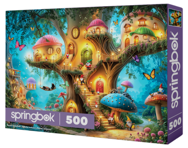 Gnome Treehouse Village 500 pc