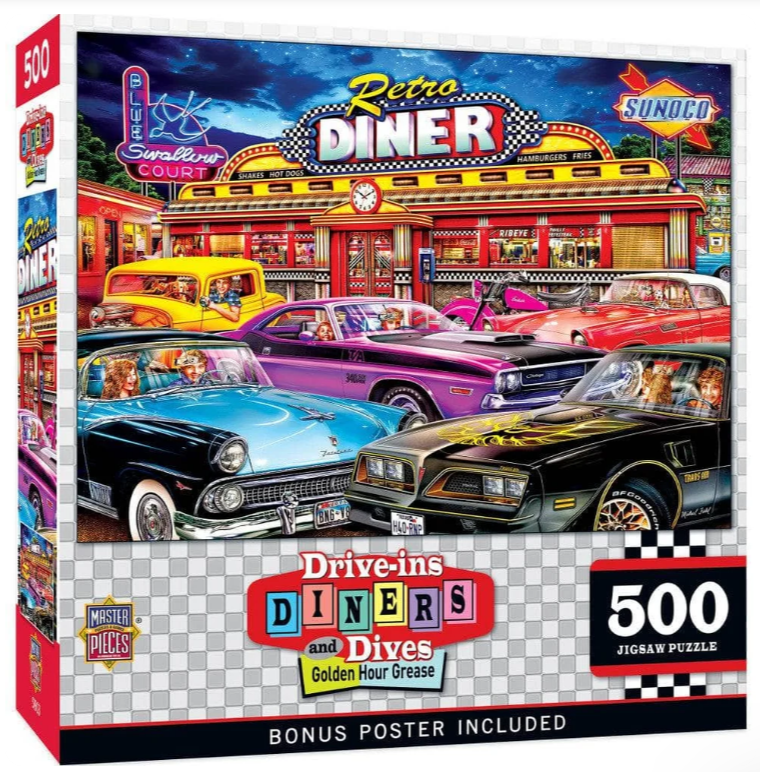 Golden Hour Grease, Drive-ins Diners and Dives 500 pc