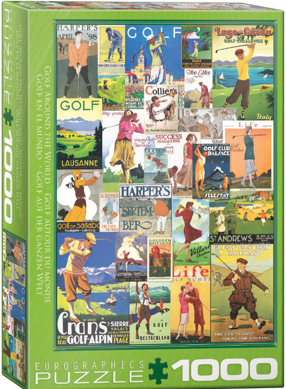 Golf Around the World 1000 pc