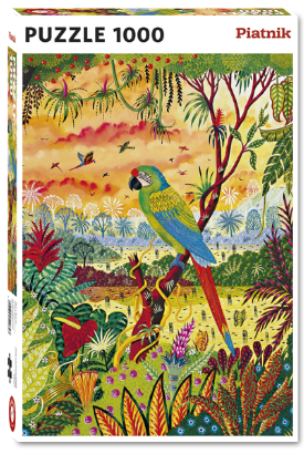 Great Green Macaw  1000 pc