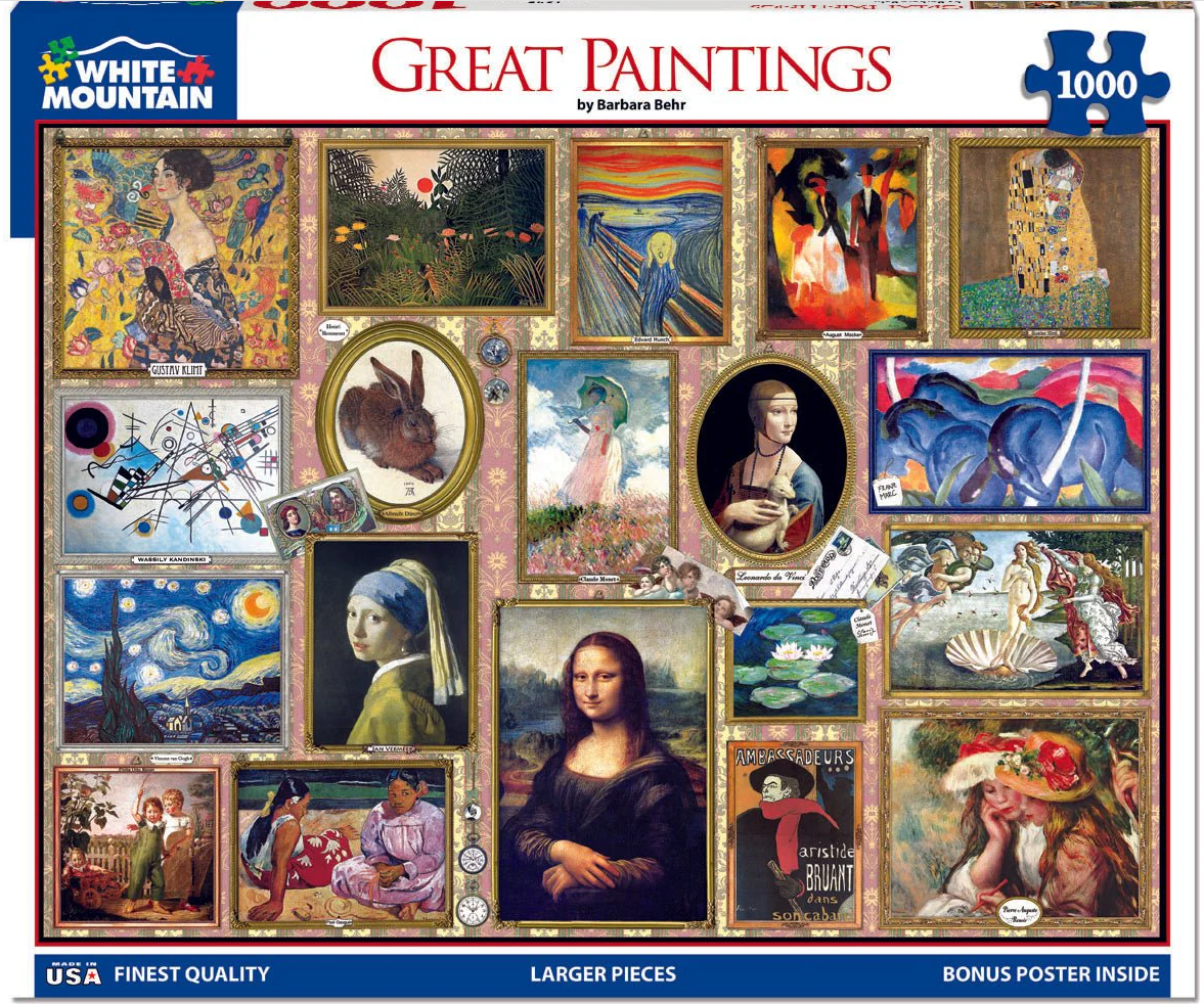 Great Paintings 1000 Pc