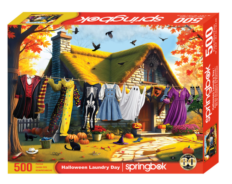 Halloween Laundry Day 500 Pc