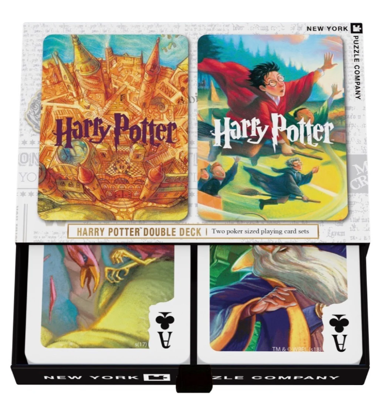Harry Potter Double Deck Playing Card Set Box