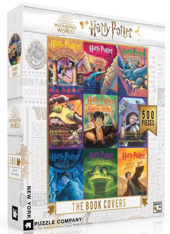 Harry Potter The Book Covers 500 Pc
