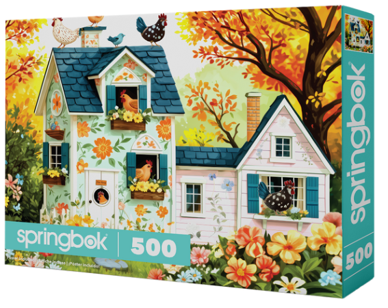 Hen House Hideaway 500 Pc