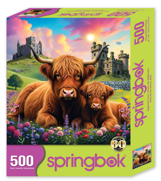 Highland Cows 500 Pc