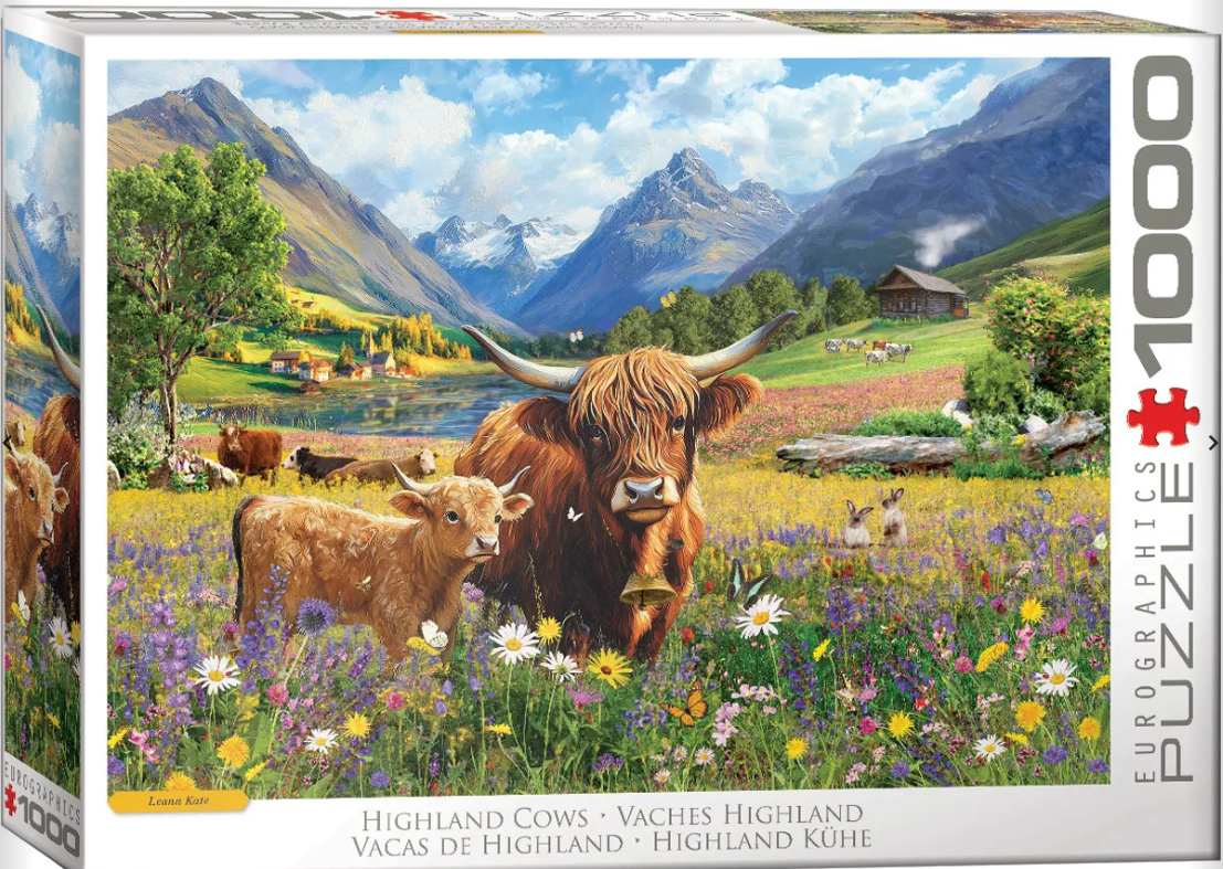 Highland Cows 1000 pc