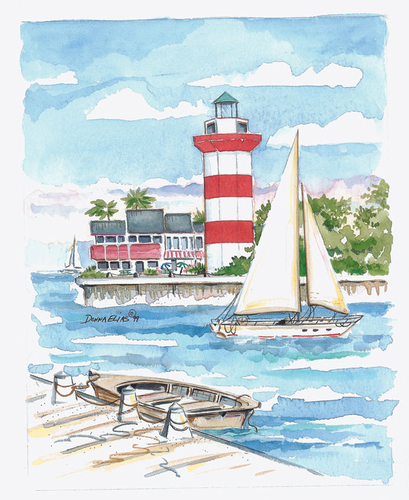 Hilton Head Lighthouse 550 Pc